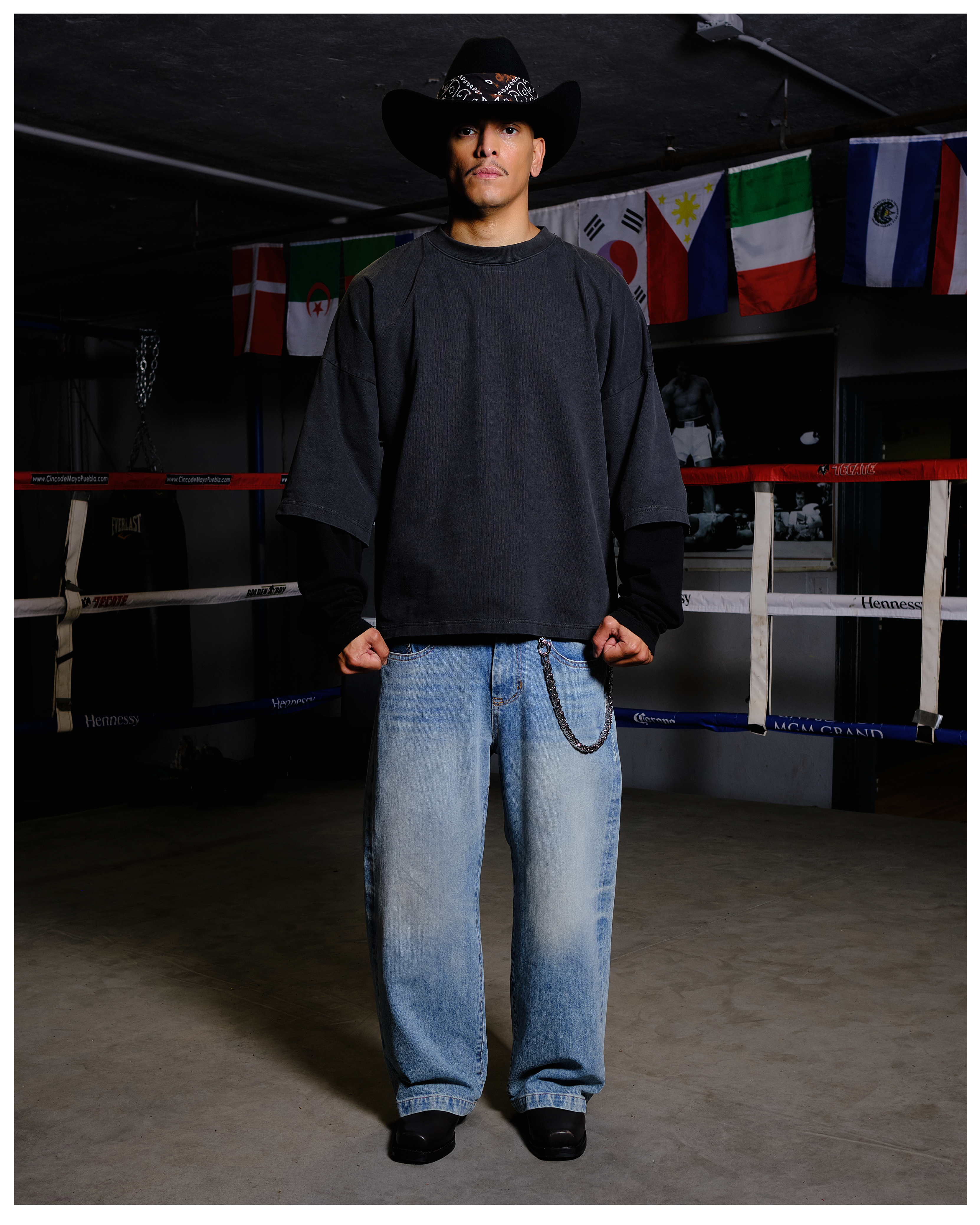 1850 MELROSE DENIM PANTS